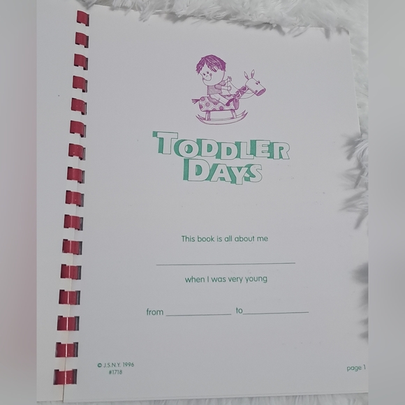 Toddler Days Journal 1 - 4 years #New - Picture 2 of 11